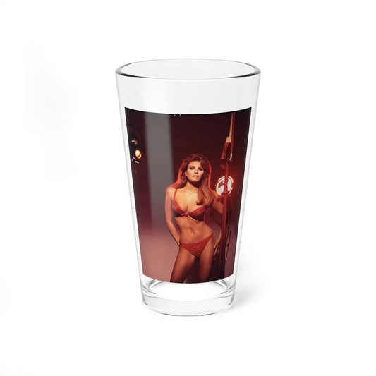 Raquel Welch #221 (Vintage Female Icon) Pint Glass 16oz 16oz - Go Mug Yourself