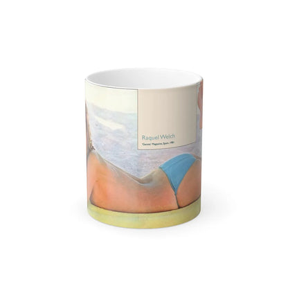 Raquel Welch #226 (Vintage Female Icons) Color Changing Mug 11oz-11oz-Go Mug Yourself