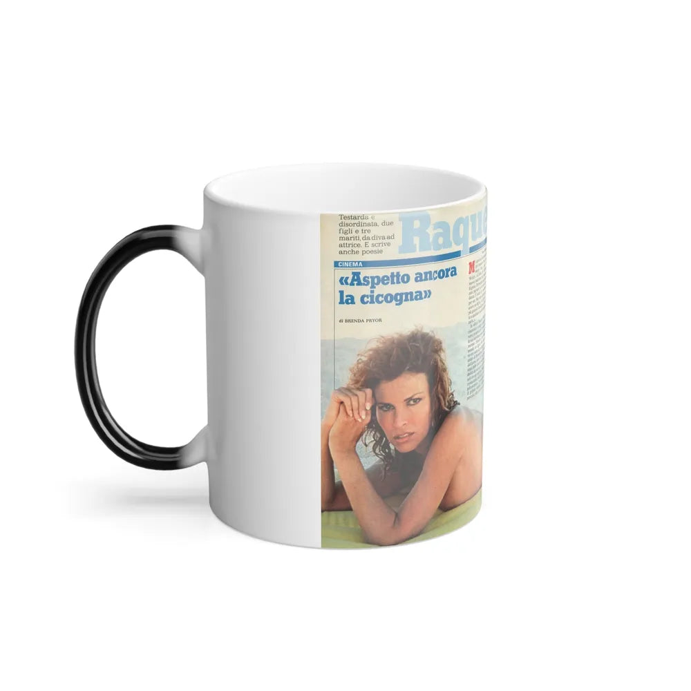 Raquel Welch #2261 (Vintage Female Icons) Color Changing Mug 11oz-Go Mug Yourself