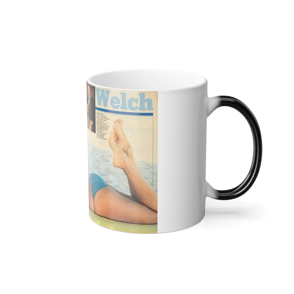 Raquel Welch #2261 (Vintage Female Icons) Color Changing Mug 11oz-Go Mug Yourself