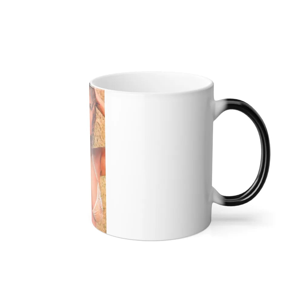 Raquel Welch #227 - See through top (Vintage Female Icons) Color Changing Mug 11oz-Go Mug Yourself