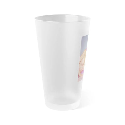 Raquel Welch #228 (Vintage Female Icon) Frosted Pint Glass 16oz-Go Mug Yourself