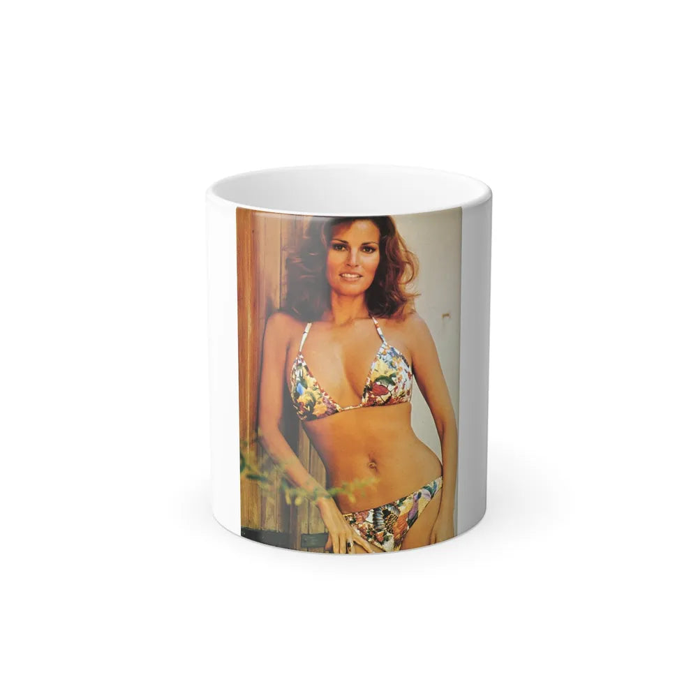 Raquel Welch #231 (Vintage Female Icons) Color Changing Mug 11oz-11oz-Go Mug Yourself