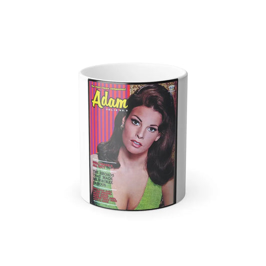 Raquel Welch #232 - Mag. Cover (Vintage Female Icons) Color Changing Mug 11oz-Go Mug Yourself