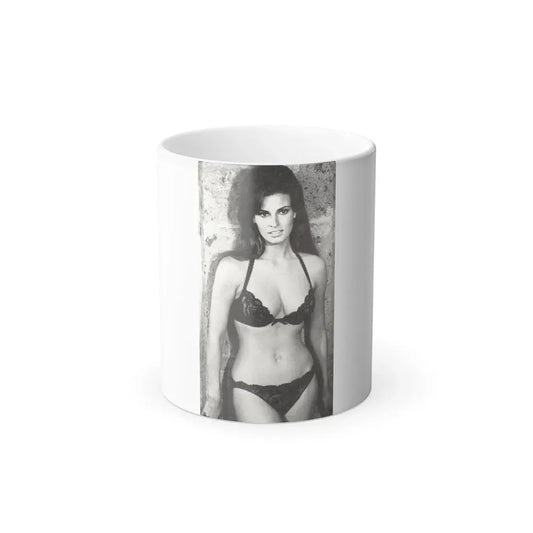 Raquel Welch #234 (Vintage Female Icon) Color Changing Mug 11oz 11oz - Go Mug Yourself