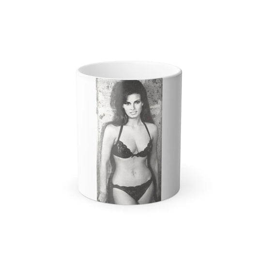 Raquel Welch #234 (Vintage Female Icons) Color Changing Mug 11oz-11oz-Go Mug Yourself