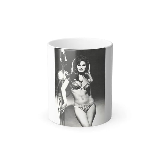 Raquel Welch #235 (Vintage Female Icons) Color Changing Mug 11oz-11oz-Go Mug Yourself