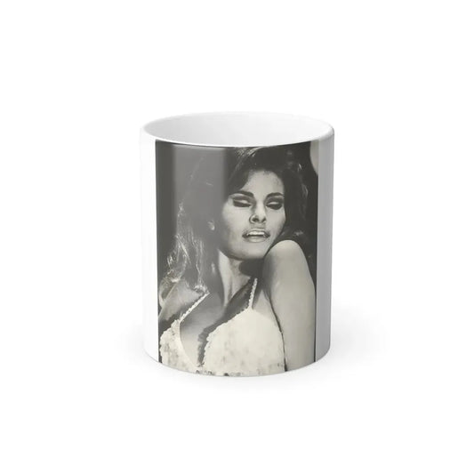 Raquel Welch #236 (Vintage Female Icon) Color Changing Mug 11oz 11oz - Go Mug Yourself