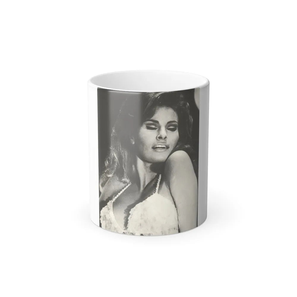 Raquel Welch #236 (Vintage Female Icons) Color Changing Mug 11oz-11oz-Go Mug Yourself