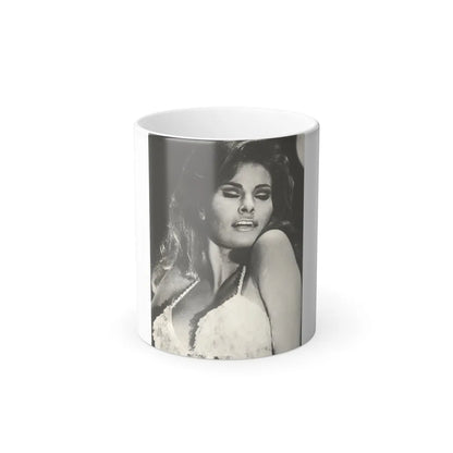 Raquel Welch #236 (Vintage Female Icons) Color Changing Mug 11oz-11oz-Go Mug Yourself
