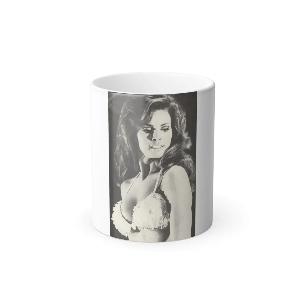 Raquel Welch #237 (Vintage Female Icons) Color Changing Mug 11oz-11oz-Go Mug Yourself