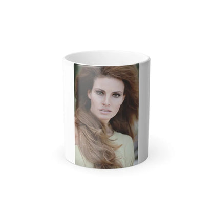 Raquel Welch #239 (Vintage Female Icons) Color Changing Mug 11oz-11oz-Go Mug Yourself