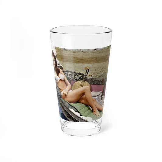 Raquel Welch #253 (Vintage Female Icon) Pint Glass 16oz 16oz - Go Mug Yourself