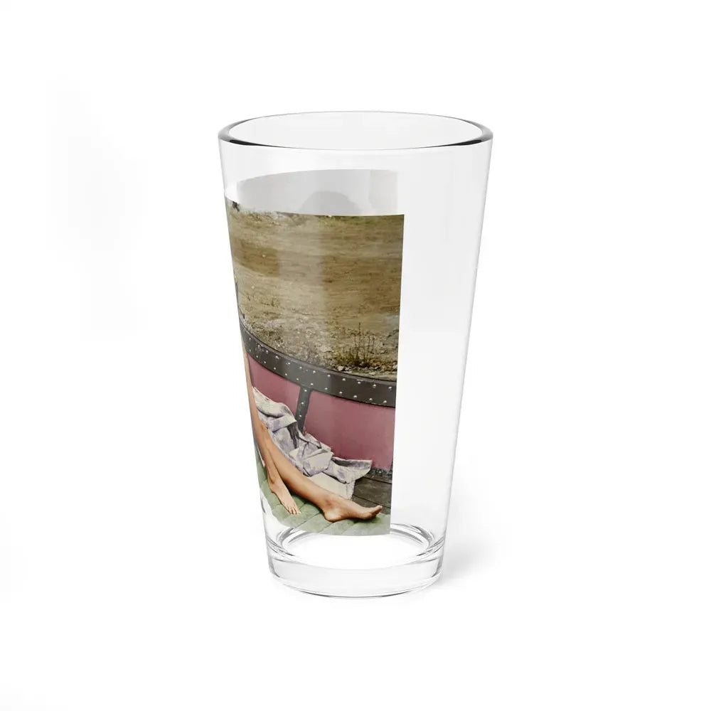 Raquel Welch #253 (Vintage Female Icon) Pint Glass 16oz - Go Mug Yourself
