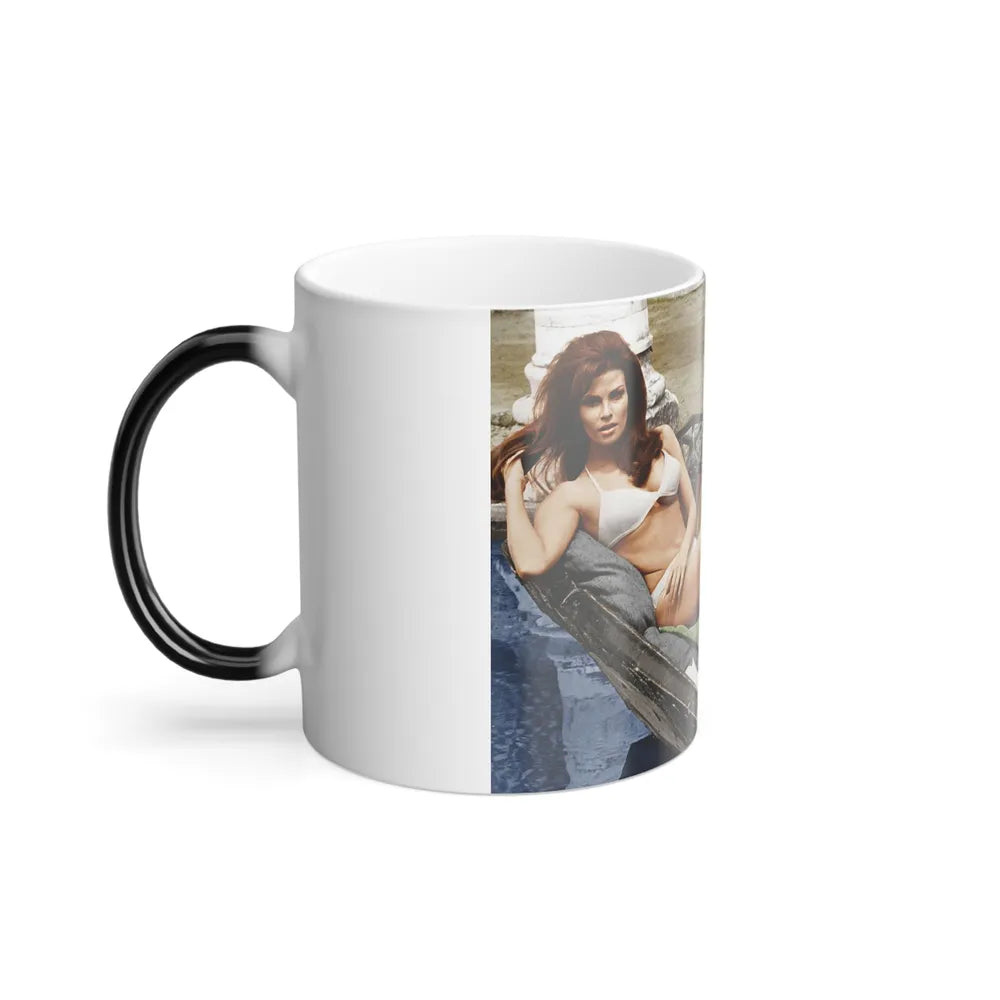 Raquel Welch #253 (Vintage Female Icons) Color Changing Mug 11oz-Go Mug Yourself
