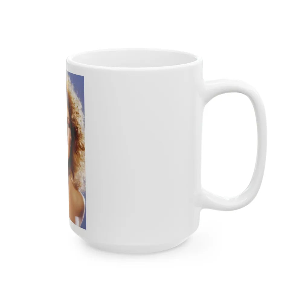 Raquel Welch #254 (Vintage Female Icon) White Coffee Mug-Go Mug Yourself