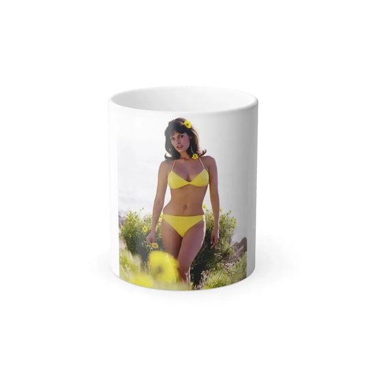 Raquel Welch #256 (Vintage Female Icon) Color Changing Mug 11oz 11oz - Go Mug Yourself