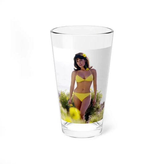Raquel Welch #256 (Vintage Female Icon) Pint Glass 16oz 16oz - Go Mug Yourself
