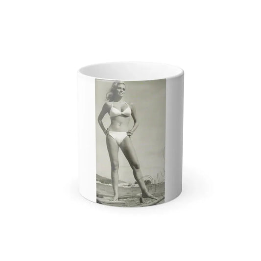 Raquel Welch #259 (Vintage Female Icon) Color Changing Mug 11oz 11oz - Go Mug Yourself