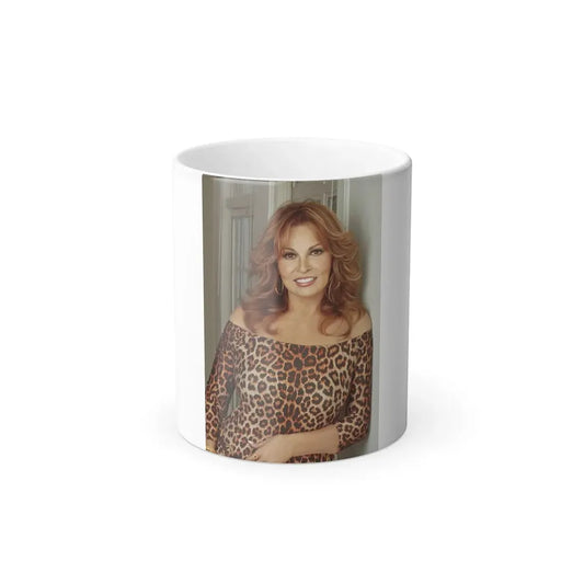 Raquel Welch #267 (Vintage Female Icon) Color Changing Mug 11oz 11oz - Go Mug Yourself