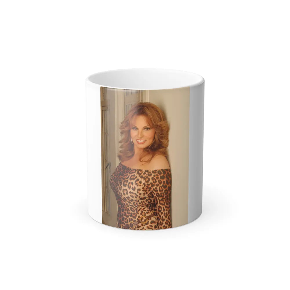 Raquel Welch #268 (Vintage Female Icons) Color Changing Mug 11oz-11oz-Go Mug Yourself