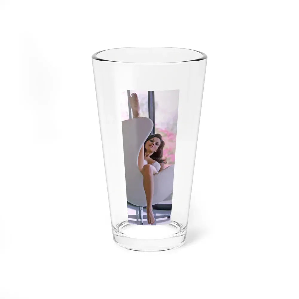 Raquel Welch #270 (Vintage Female Icon) Pint Glass 16oz 16oz - Go Mug Yourself