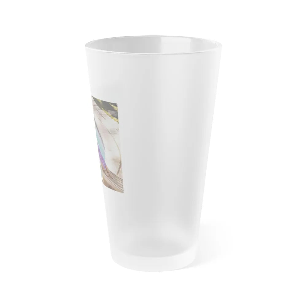 Raquel Welch #271 (Vintage Female Icon) Frosted Pint Glass 16oz-Go Mug Yourself