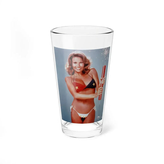 Raquel Welch #283 (Vintage Female Icon) Pint Glass 16oz 16oz - Go Mug Yourself