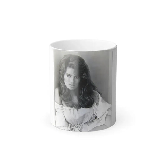 Raquel Welch #284 (Vintage Female Icon) Color Changing Mug 11oz 11oz - Go Mug Yourself