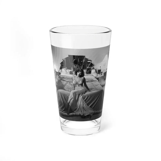 Raquel Welch #286 (Vintage Female Icon) Pint Glass 16oz 16oz - Go Mug Yourself