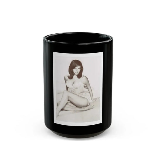 Raquel Welch #288 (Vintage Female Icon) Black Coffee Mug 15oz - Go Mug Yourself