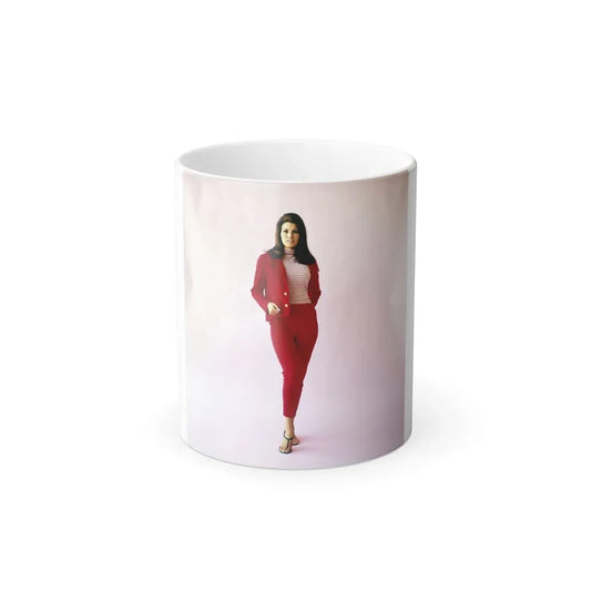 Raquel Welch #290 (Vintage Female Icon) Color Changing Mug 11oz 11oz - Go Mug Yourself