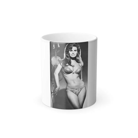 Raquel Welch #298 (Vintage Female Icons) Color Changing Mug 11oz-11oz-Go Mug Yourself