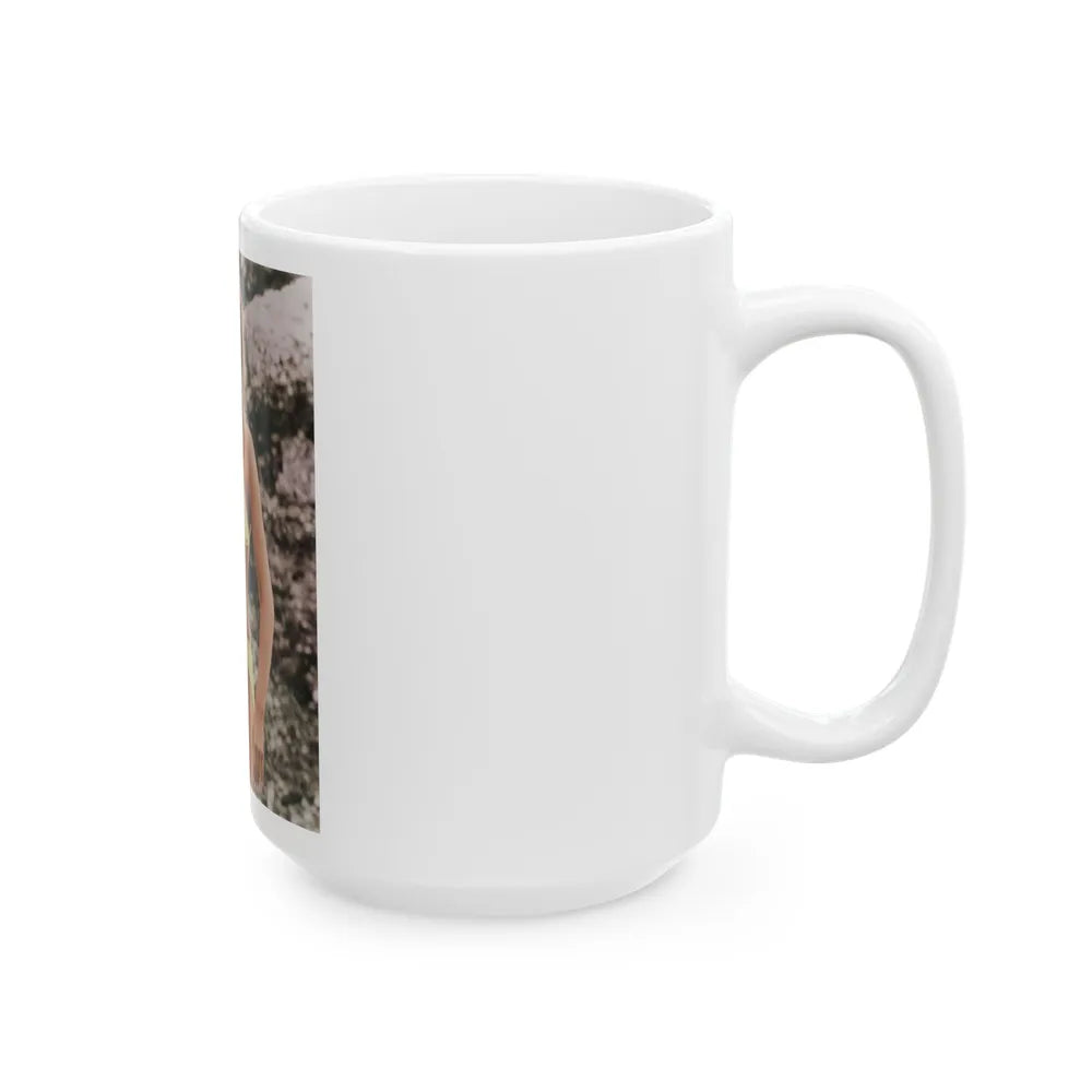 Raquel Welch #3061 (Vintage Female Icon) White Coffee Mug-Go Mug Yourself