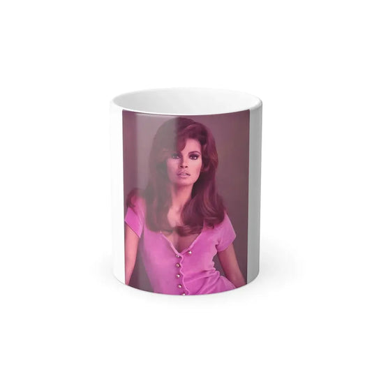 Raquel Welch #308 (Vintage Female Icon) Color Changing Mug 11oz 11oz - Go Mug Yourself