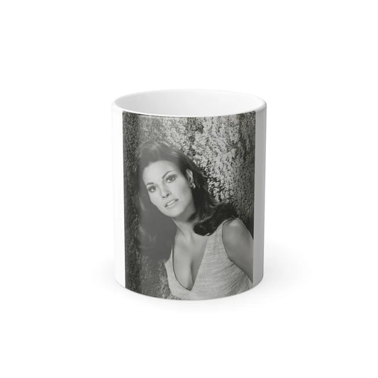 Raquel Welch #313 (Vintage Female Icons) Color Changing Mug 11oz-11oz-Go Mug Yourself