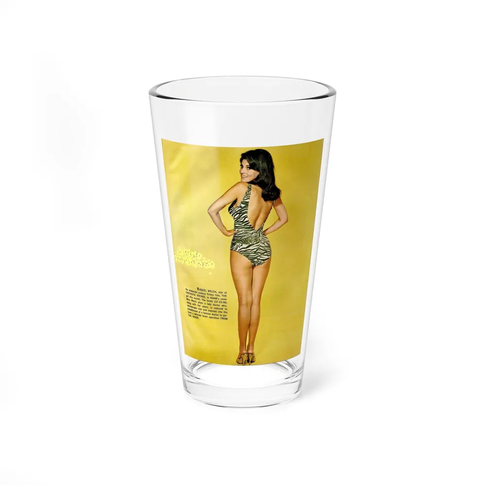 Raquel Welch #316 (Vintage Female Icon) Pint Glass 16oz-16oz-Go Mug Yourself