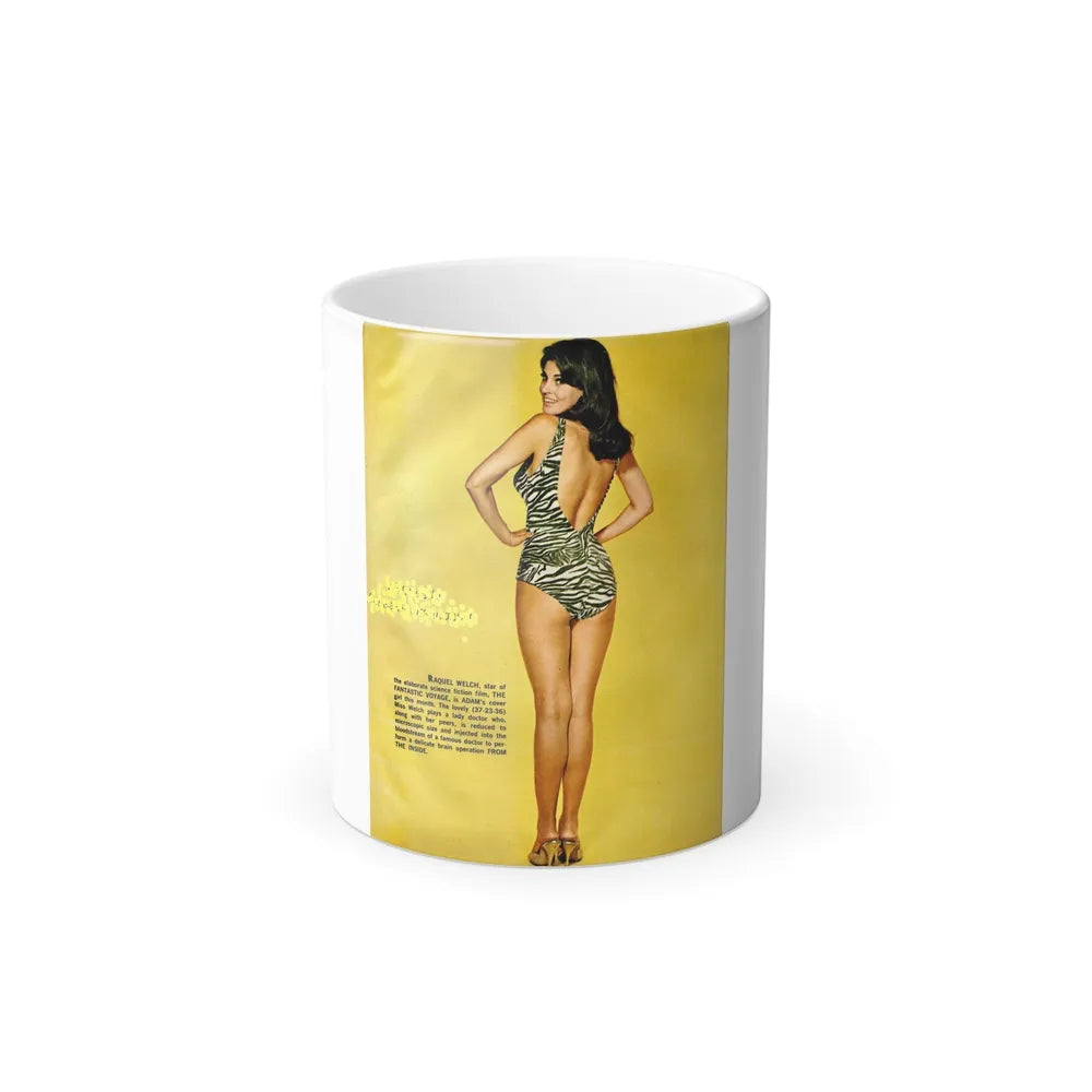 Raquel Welch #316 (Vintage Female Icons) Color Changing Mug 11oz-11oz-Go Mug Yourself