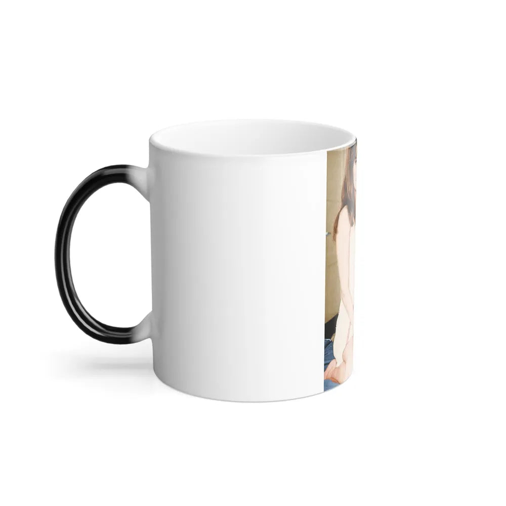 Raquel Welch #317 (Vintage Female Icons) Color Changing Mug 11oz-Go Mug Yourself