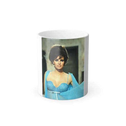 Raquel Welch #331 (Vintage Female Icon) Color Changing Mug 11oz 11oz - Go Mug Yourself