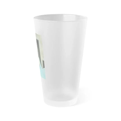 Raquel Welch #331 (Vintage Female Icon) Frosted Pint Glass 16oz - Go Mug Yourself