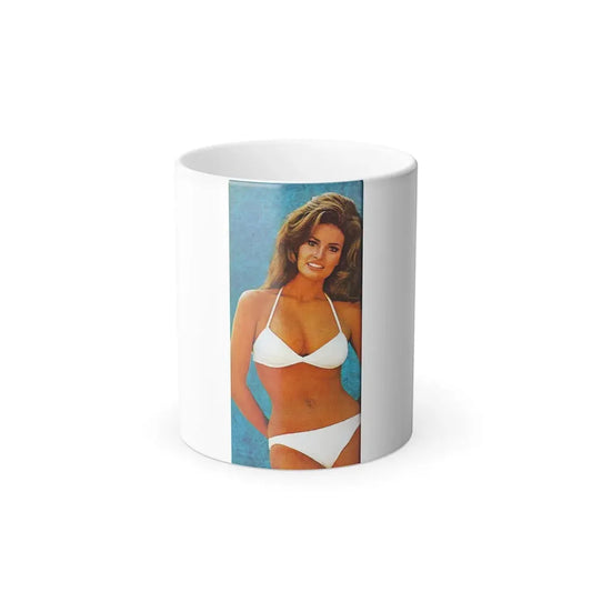 Raquel Welch #335 (Vintage Female Icon) Color Changing Mug 11oz 11oz - Go Mug Yourself
