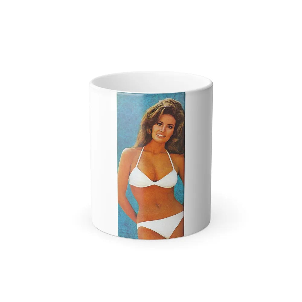 Raquel Welch #335 (Vintage Female Icons) Color Changing Mug 11oz-11oz-Go Mug Yourself