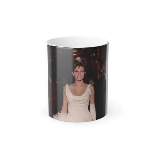 Raquel Welch #337 (Vintage Female Icon) Color Changing Mug 11oz 11oz - Go Mug Yourself