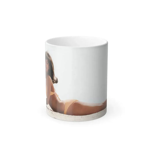 Raquel Welch #347 (Vintage Female Icon) Color Changing Mug 11oz 11oz - Go Mug Yourself