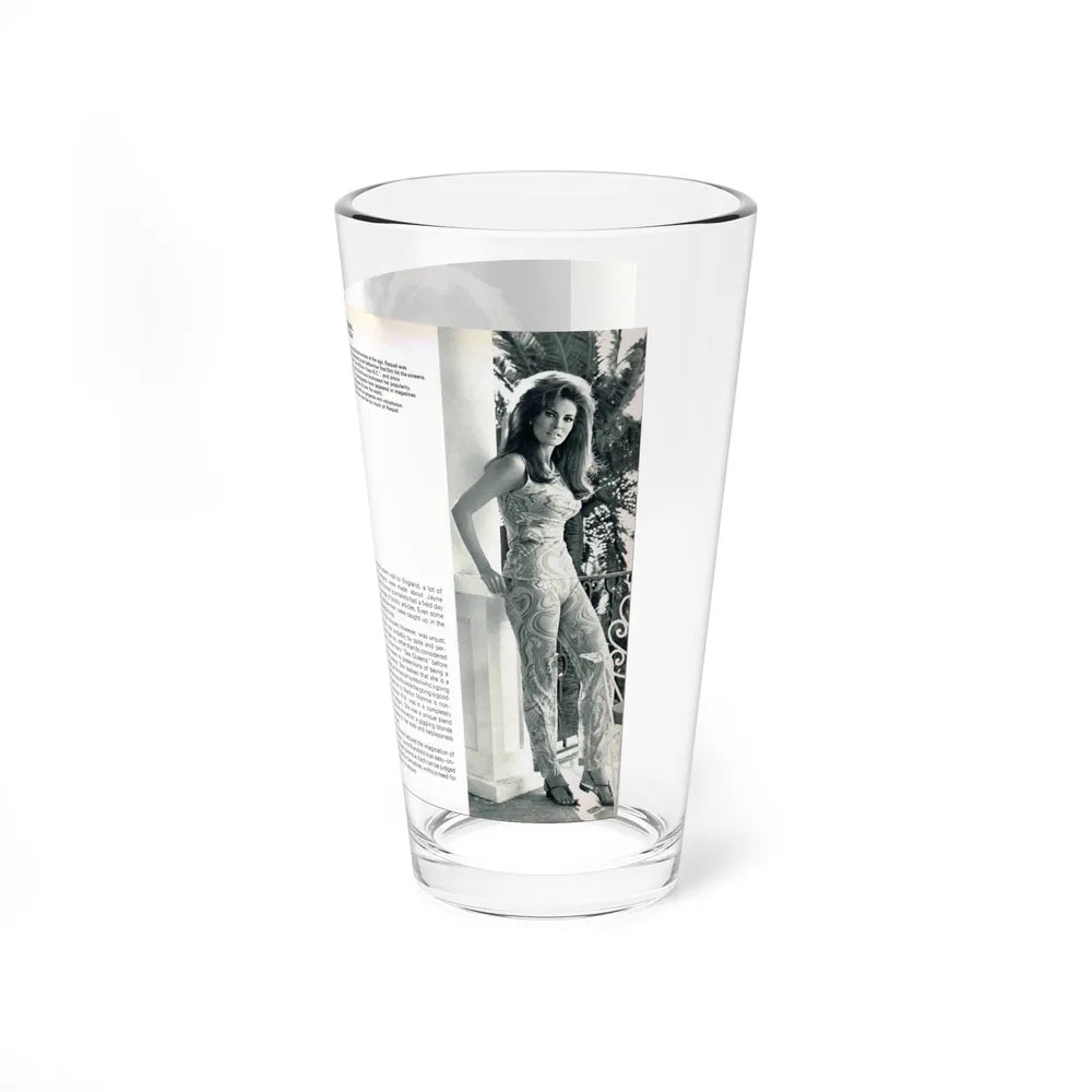 Raquel Welch #349 (Vintage Female Icon) Pint Glass 16oz-Go Mug Yourself