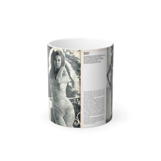 Raquel Welch #349 (Vintage Female Icons) Color Changing Mug 11oz-11oz-Go Mug Yourself