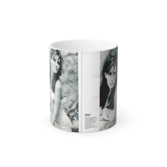 Raquel Welch #350 (Vintage Female Icons) Color Changing Mug 11oz-11oz-Go Mug Yourself