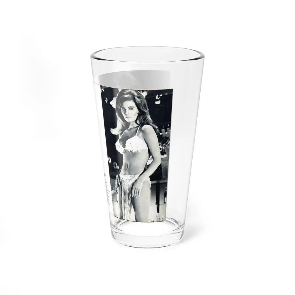 Raquel Welch #351 (Vintage Female Icon) Pint Glass 16oz-Go Mug Yourself