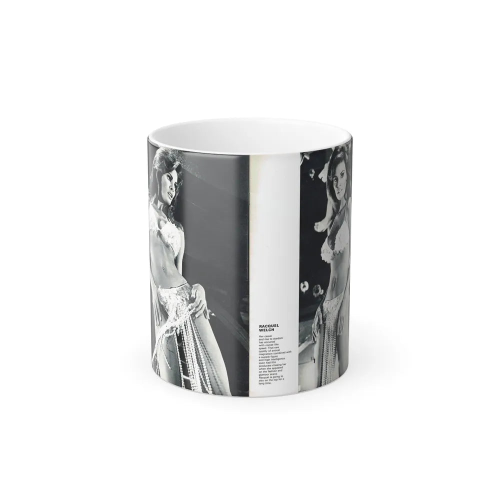 Raquel Welch #351 (Vintage Female Icons) Color Changing Mug 11oz-11oz-Go Mug Yourself